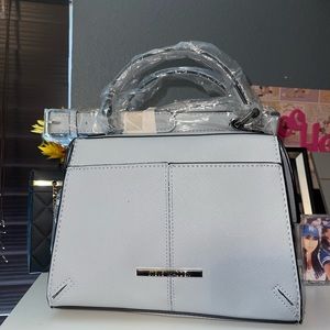 Blue Steve Madden crossbody purse